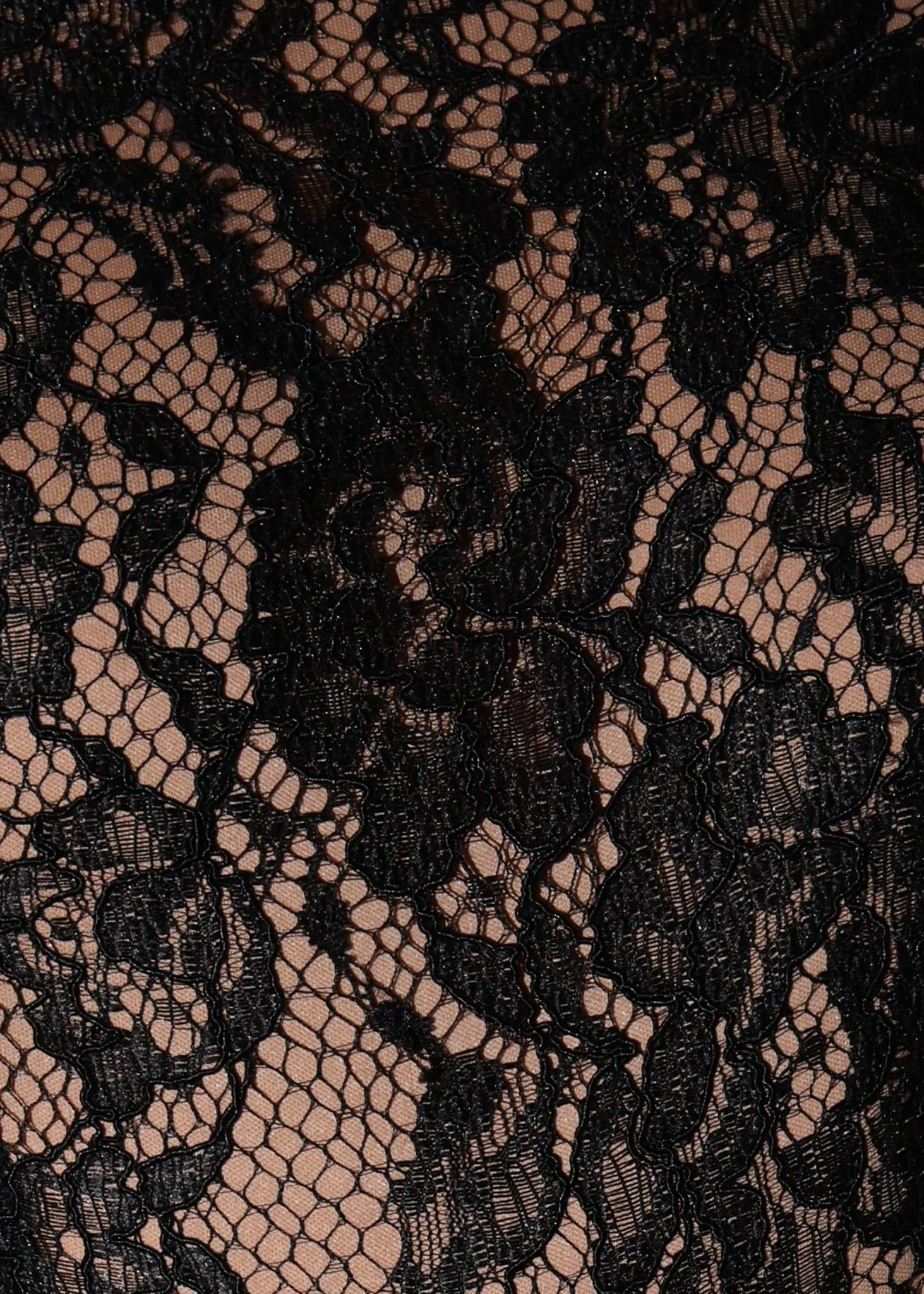 Flawlessly Lost Lace Backless Playsuit - Black - Image 9
