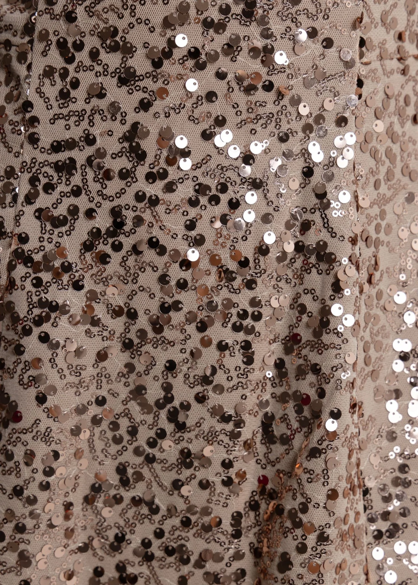 Keeping Secrets Strapless Mini Dress - Gold - Image 4