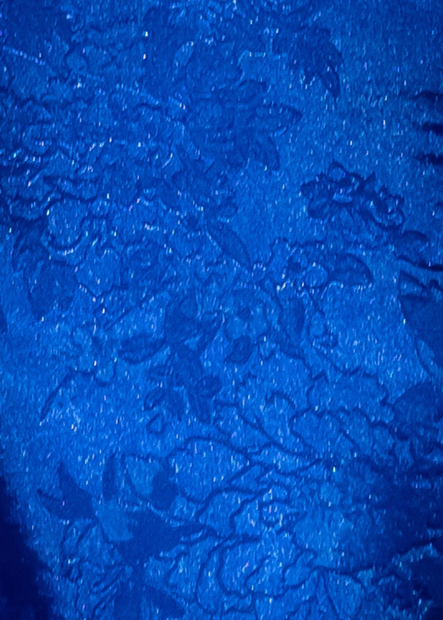 Lavishly Yours Jacquard Mini Dress - Cobalt Blue - Image 9