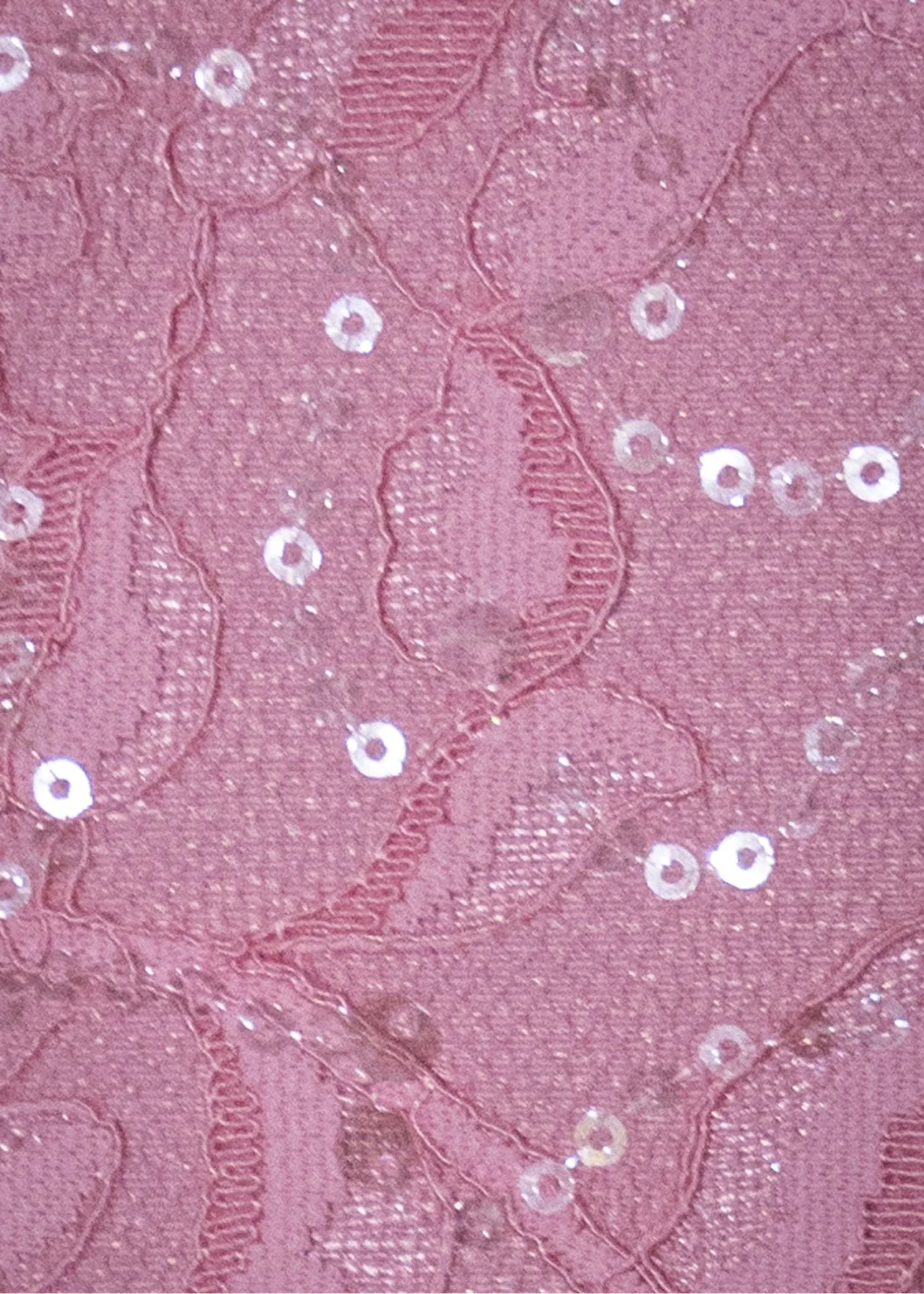 True Beauty Embellished Lace Mini Dress - Pink - Image 4